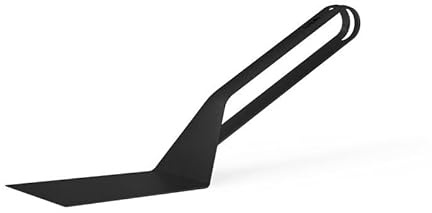 höfats - Wender schwarz - Grillwender, Pfannenwender und Spachtel für die Essenszubereitung & zum Reinigen der Plancha - Grill Zubehör aus Edelstahl mit PVD Beschichtung, Spülmaschinenfest