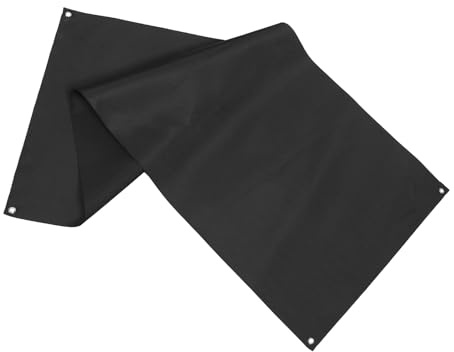 HOLIDYOYO Rete di Contenimento da 1mm della Freccia in Fibra Sintetica Nera Leggera e Resistente, Barriera di Arresto per Pratica Outdoor di Tiro Arco e Calcio