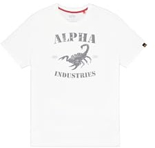 Alpha Industries Herren Scorpion T-Shirt (1er Pack)