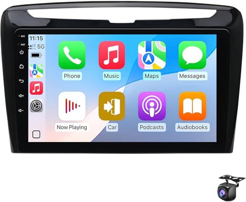 Autoradio stereo da 9per LANCIA Ypsilon 2012-2020 con Carplay wireless | Android Auto HD Touch Screen Navigazione GPS Android WiFi Bluetooth FM/RDS Mirror Link EQ SWC Telecamera di backup