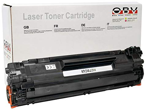 Kompatibel Toner ersetzt HP CE278A 78A Canon 728 726 schwarz 2100 Seiten