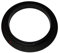 vhbw 58 mm Retroadapter kompatibel mit Canon EOS 1000D, 1, 100D, 1200D, 1100D, 10D Kamera - Umkehrring für 58 mm Objektiv