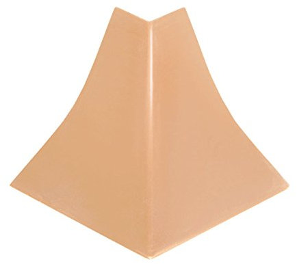 HOLZBRINK Außenecke passend zum Dekor Ihrer Abschlussleisten Buche Außenkante PVC Küchenabschlussleiste 23x23 mm
