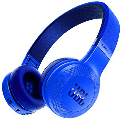 JBL E45BTBLU On-Ear Wireless Headphones, Blue