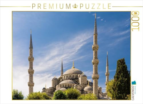CALVENDO Puzzle Sultan Ahmed Moschee in Istanbul | 1000 Teile Lege-Größe 64 x 48 cm Foto-Puzzle für glückliche Stunden
