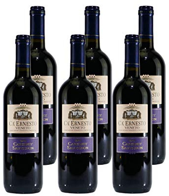 CA` ERNESTO Cabernet Sauvignon IGP Rotwein (6 x 0,75L)