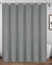 Homehold Tenda da doccia grigia con ganci, tenda da bagno impermeabile in poliestere extra lunga 180x220cm