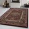 Carpetsale24 Orient Teppich 240x340 cm Rot, Klassisches Wohntextil im Landhausstil, Strapazierfähig & stilvoll für großzügige Räume oder Wohnlandschaften