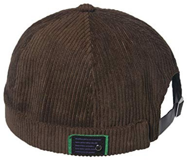 YAMEE Docker-Cap Herren Docker Mütze Damen Seemannsmütze Hafenmütze Herrenmütze Bikercap Hat Wandermütze Dockercap Kopfbedeckung Seemannskappe (Kopfumfang Größenverstellbar)