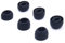 Auriculares de silicona Adhiper compatibles con Samsung Galaxy Buds Pr/SamsungSML3Tamaños de auriculares de silicona:cabe en el estuche de carga, reduce el ruido de los auriculares de silicona (negro)