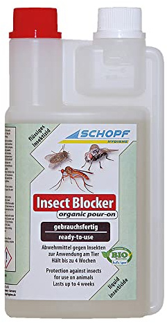 Schopf Hygiene® Insekt Blocker Organic Pour-on - zur Anwendung am Tier, 500 ml