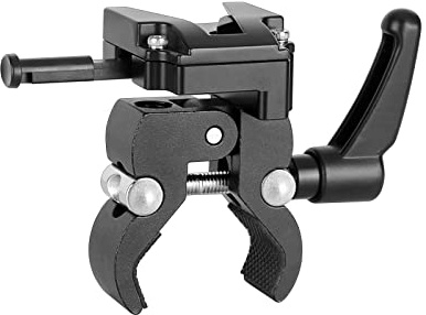 SZRIG Crab Clamp with V-Lock Mount Adapter for DSLR Camera Battery Accessory
