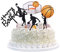 RUIXIAO Tortendeko geburtstag, Tortentopper Kuchendeko Basketball Topper Party Kindergeburtstag Happy Birthday zum Geburtstag für Jungen Dekorationen Kinder Themenparty