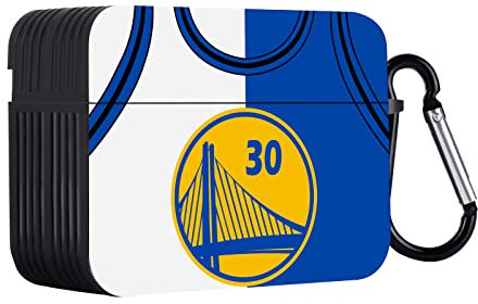 DiyGody Custodia Bello di Compatibile con Airpods PRO 2(2022), Maglia da Basket di Design con Moschettone, Custodia Protettiva Airpods in TPU Morbido per Gli Appassionati di Basket & Sport [No.30]