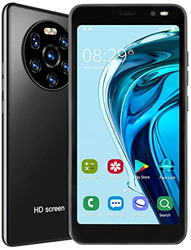 Smartphone Ohne Vertrag,Handy Smartphone,Handy Ana,Landvo 40 Pro 5,45 Zoll Hd-Bildsrm-Telefon,Dual-Karte,Dual-Standby Smartphone 512 Mb + 4 Gb Handy Ohne Vertrag Günstig(Schwarz)