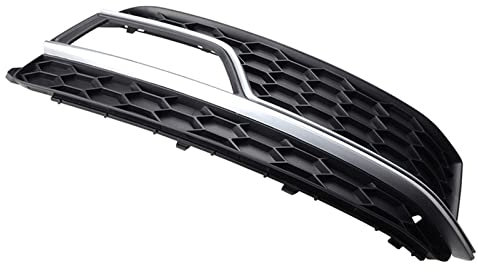 Front Grill Frontstoßstange Nebelscheinwerfer Grillabdeckung Geschlossenes Zellgitter Für A5 S5 S-Line 2013-2016 Chrome Black Line Nieren Kühlergrill(2 R)