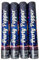 4x Party-Popper je 30 cm. 5m Effekthöhe. Konfetti-Shooter, Konfettibombe, Konfettikanone für Hochzeit, Geburtstag, Feier, Silvester, Private Partys (Bunt)