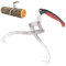 GAESHOW Log Tongs, Log Claw Lifting Clamps, Log Carrier, Log Lifting Hook, Heavy Duty Grapple Timber Claw for Garden Wood Handling Dragging Carrying, 12 In/30cm