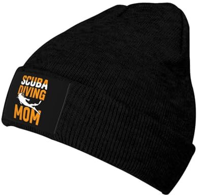 351 Strickmütze Beanie Mütze Tauch-Mama Mütze Unisex Funktionsmütze Street Classics Kopfbedeckung Für Laufen, Radfahren, Snowboarden