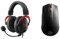 HyperX Cloud II – Gaming Kopfhörer rot & SteelSeries Rival 3 Wireless - Wireless Gaming-Maus - Über 400 Stunden Akkulaufzeit - Dual Wireless 2.4 GHz und Bluetooth 5.0-60 Millionen Klicks