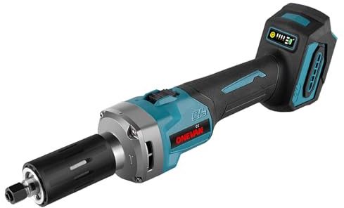 ONEVAN Multifunktionswerkzeug Akku Rotationswerkzeug, 35,000RPM Drehmelwerkzeug Multitool Elektrisch Werkzeug Rotary Tool für Gravieren, Schleifen, Polieren, Bohren (mit 2 Akkus)