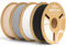 ELEGOO Matte PLA Filament Matte Schwarz Weiß Schiefergrau Beige 4KG, 1.75mm 3D Drucker Filament Maßgenauigkeit +/- 0.02mm, 4 Stück 1kg Kartonspule für die meisten FDM 3D Drucker