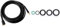 Nilfisk Raccord de tuyau de rechange pour nettoyeurs haute pression & Caoutchouc joint torique de rechange pour Nettoyeur Haute Pression, Multicolore