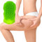 Gant anti-cellulite en silicone, rafraichissant le corps, ramollite, brosse lissante réductrice de cellulite, gant de massage détox anti-cellulite, vert