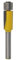 1pcs 6mm Shank Flush Trim Router Bit With Double Bearing, Carbide Woodworking Template Pattern Milling Cutter End Mill