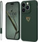 Mitetabo Hülle für iPhone 13 Pro Handyhülle Gold Liebesher Silikon, iPhone 13 Pro Case Mädchen Weich Slim Stoßfest Kratzfeste Süßes Gold Love Schutzhülle für iPhone 13 Pro 6.1 Grün