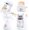 PLAY Accesorios Cocina Juguetes, Set de Utensilios Cocina Juguete con Cafetera Juguete, Batidora, Licuadora y Tostadora con Luces y Sonidos Realistas, Set Cocina Juguete para Niños 3+ (Blanco)