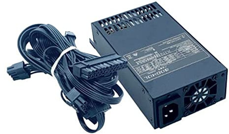 XFUYI Fuente de alimentación para PC ITX 1U de 600 W Fuente de alimentación Completa de 1U para máquina de Servidor Pose 110 V