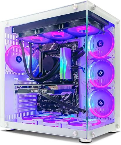 INFOMAX | PC Gamer, Ordinateur de Bureau, PC Gaming - Processeur Intel Core i7-12700KF • NVIDIA RTX 3050 6 GO • RAM DDR4 32 GO RGB • SSD 1 to • WiFi • BOÎTIER ARGB • Watercooling • W11