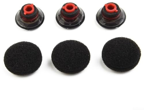 Weiche Silikon-Ohrstöpsel für Plantronics Voyager 5200 5220, perfekter Ersatz für fehlende oder beschädigte Ohrstöpsel (3 Stück M (3 Stück L (16 mm))