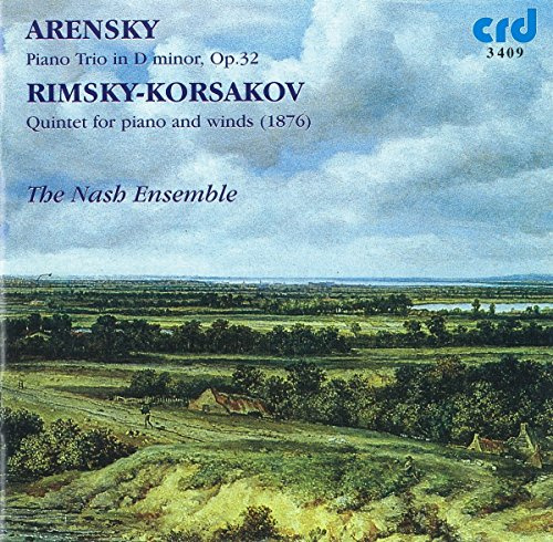 Arensky: Piano Trio in D Minor Op. 32 / Rimsky-Korsakov: Quintet for piano and winds in B flat