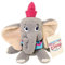 DISNEY DUMBO PLUSH BEAN BAG NEW WITH HANG TAG AND TOOSH TAG