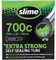 Slime 30057 Rad Reifenschlauch mit Slime Dichtmittel für Einstiche, Selbstdichtend, Verhindern und Reparieren, Schrader Ventil, 35/43–622 mm (700 x 35/43c), Schwarz