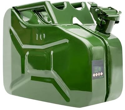 Rally 11232 Bidon Métal Militaire Homologué, 10 L