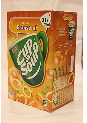 Unilever Französische Zwiebelsuppe, Coup a Soup, Tütensuppe, Tassensuppe, 21 x 175ml