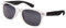 Ciffre Nerdbrille Sonnenbrille Stil Brille Pilotenbrille Vintage Look Weiß Schwarz 2 Farbig gummiert EST6