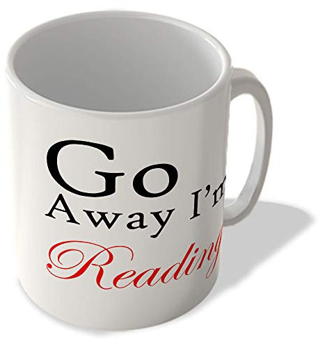 McMug - Go Away - I'm Reading - Mug, Ceramic, 11fl.oz.