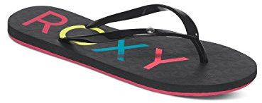 Roxy Roxy Sandy Damen Zehentrenner, Schwarz (Black), 37 EU