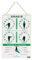 Agendepoint.it - Targa Orario Di Lavoro In Pvc Bianca Con Catenella E Lancette 20x13