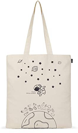 Eco Right Unisex Stoffbeutel, Tote Bag Aesthetic, Einkaufstasche Canvas Tragetasche & Stofftasche Damen Totes
