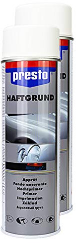 Presto 2X 218200 GRUNDIERUNG FÜLLER HAFTVERMITTLER ROSTSCHUTZ WEIß 500 ml