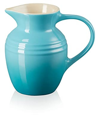Le Creuset Stoneware Breakfast Jug, 600 ml, 550 g, Teal