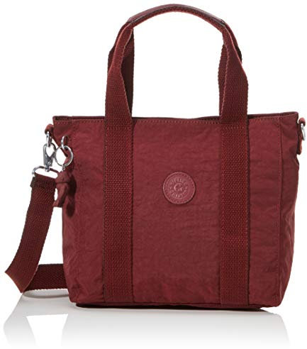Kipling TOTE ASSENI MINI Intense Maroon