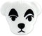 Club Mocchi Mocchi Animal Crossing KK Slider Mega Plüschtier 40cm, Nintendo Plüschtiere, Schlafzimmerzubehör für Kinder, Dekokissen, Super Mario Stofftier für Jungen und Mädchen, geeignet ab 3 Jahren