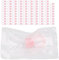 Tattoo Ink Ring Cup, 100pcs Tattoo Ink Ring Cup Einweg Microblading Pigment Becherhalter mit Schwamm