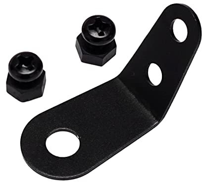 Sharplace Aluminiumlegierung Fahrrad Schutzblech Befestigung Clip - Gefaltete Fahrrad Aufhängehaken mit Schrauben Hinten Aufhänger Muttern Zubehör, Vorderseite